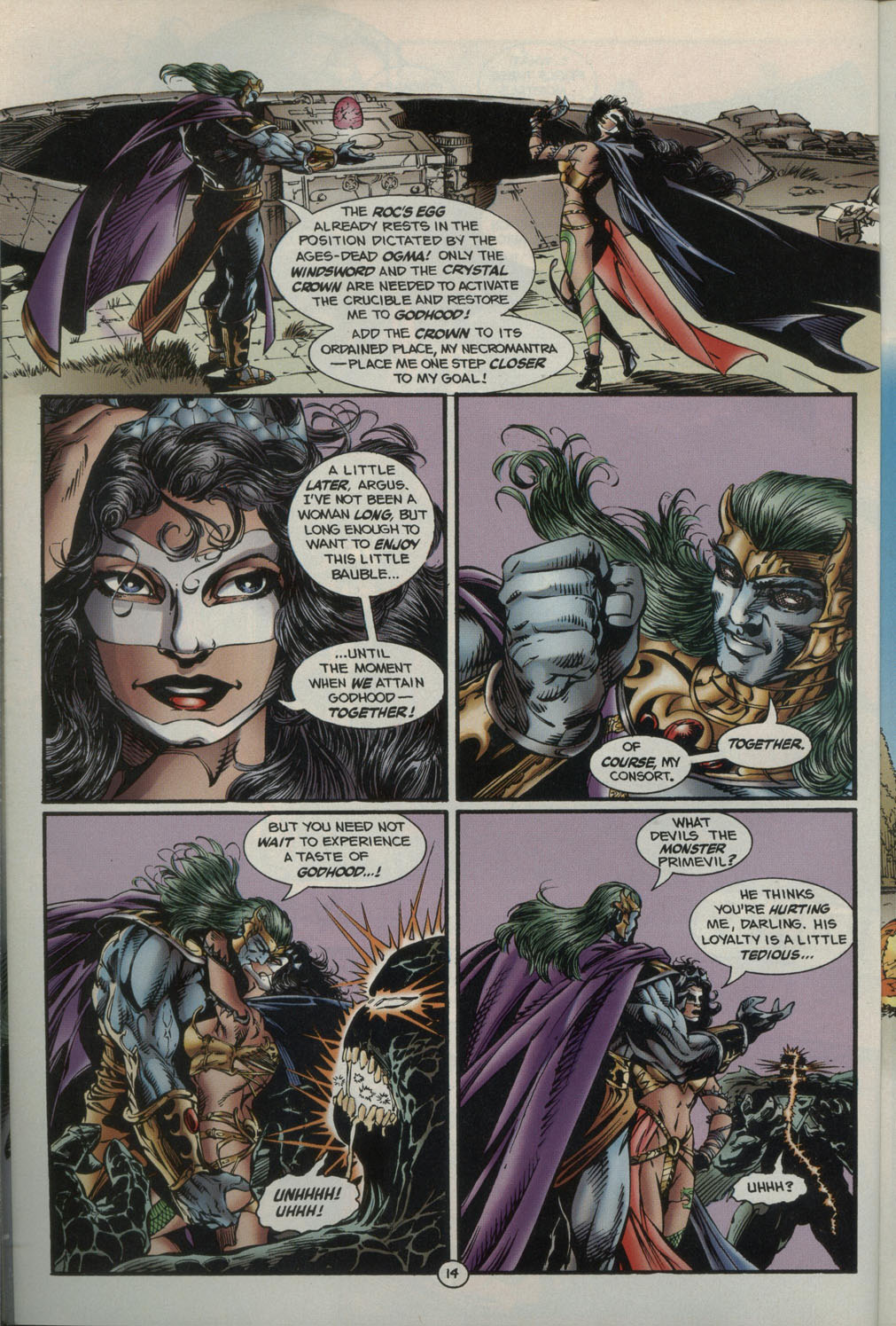 Read online Godwheel comic -  Issue #3 - 16