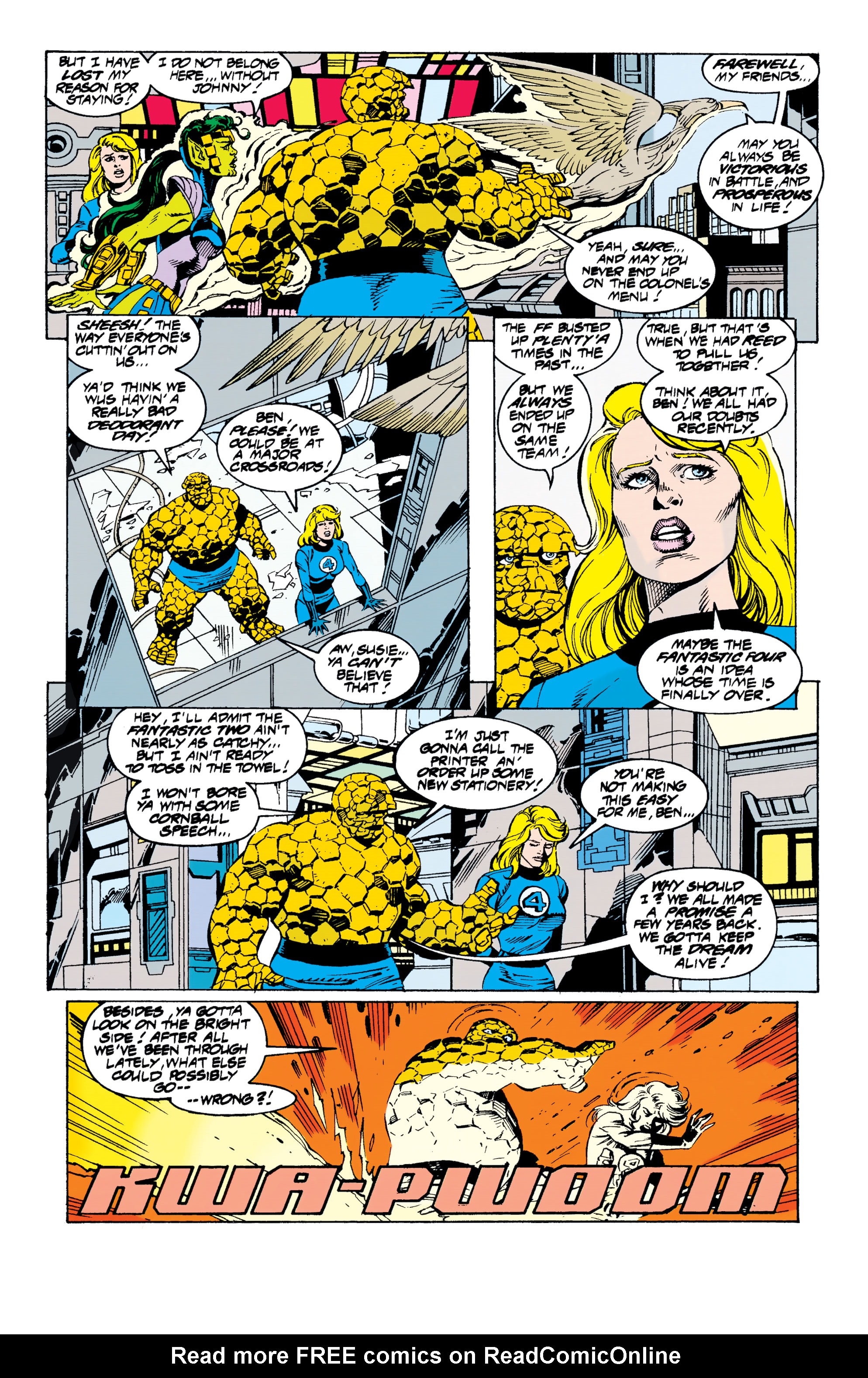 Read online Fantastic Four Epic Collection comic -  Issue # Nobody Gets Out Alive (Part 5) - 55