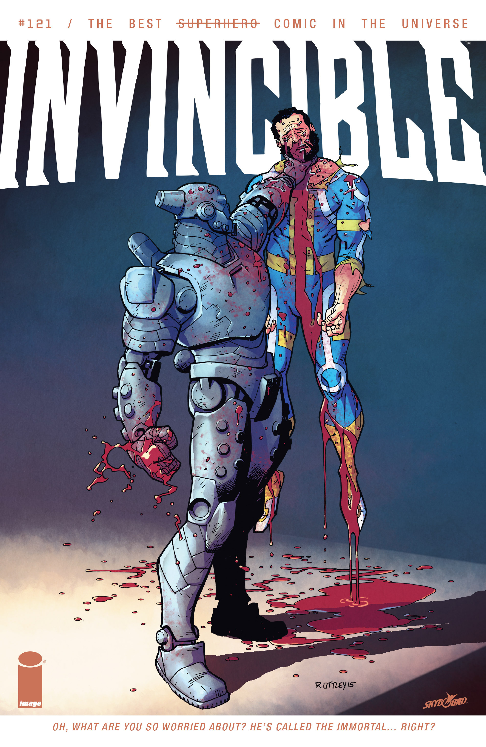 Read online Invincible comic -  Issue #121 - 1