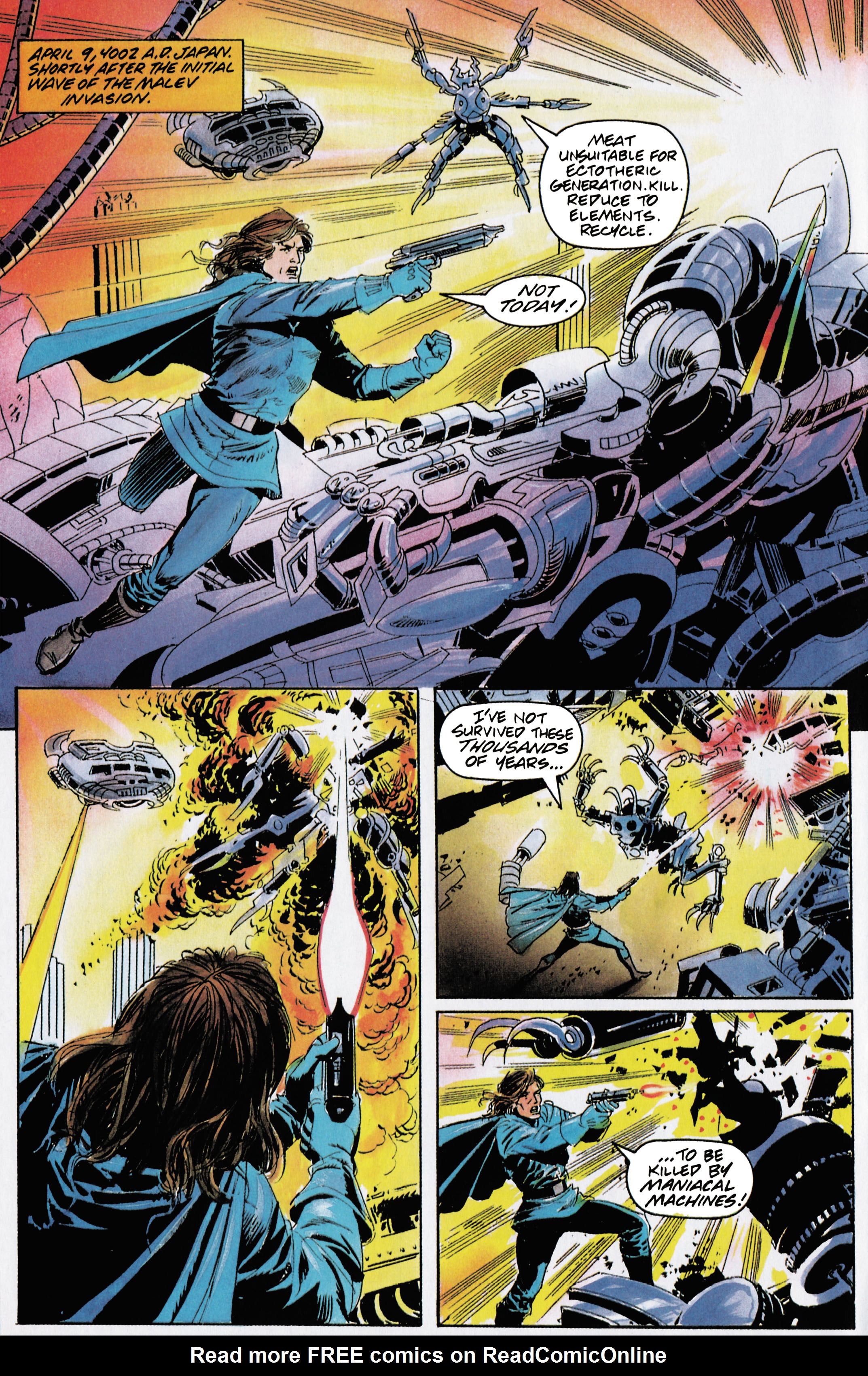 Read online Valiant Masters Bloodshot: Blood of the Machine comic -  Issue # TPB (Part 1) - 85