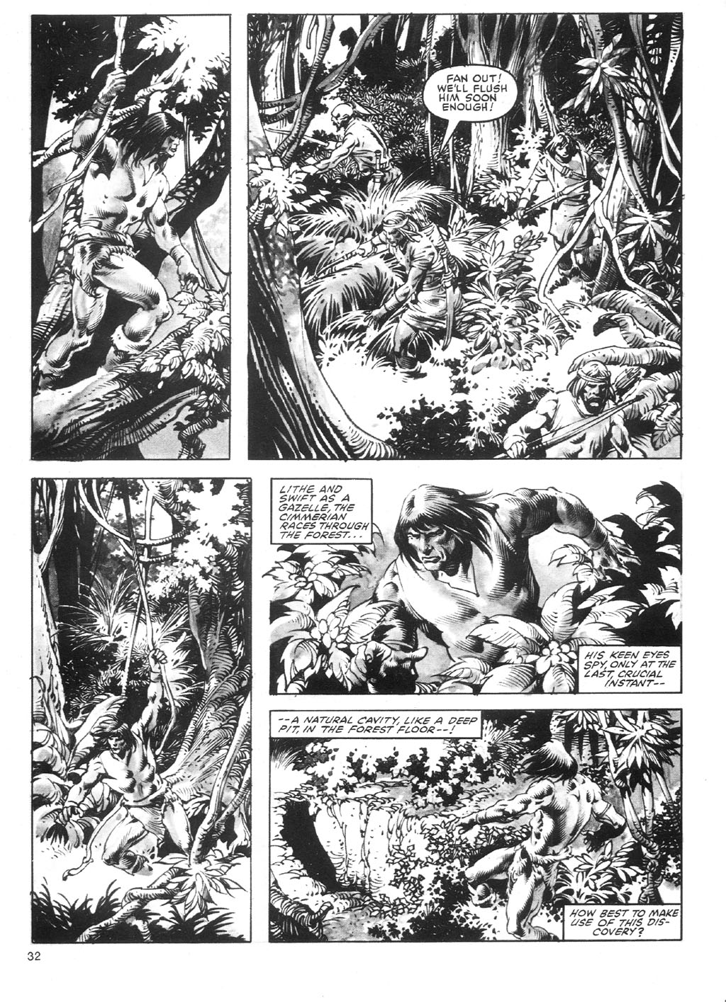 Read online The Savage Sword Of Conan comic -  Issue #88 - 32