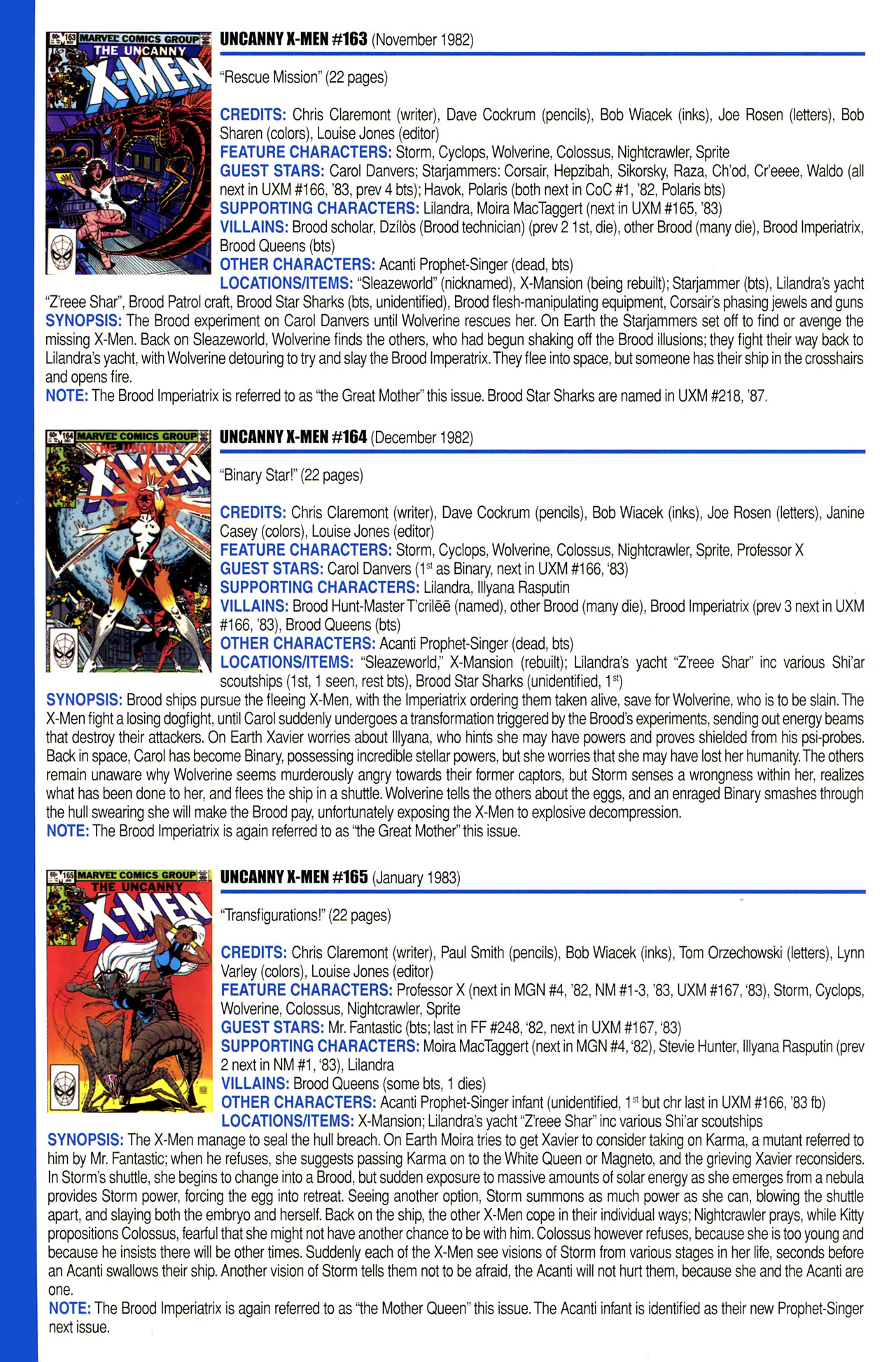 Read online Official Index to the Marvel Universe comic -  Issue #4 - 52