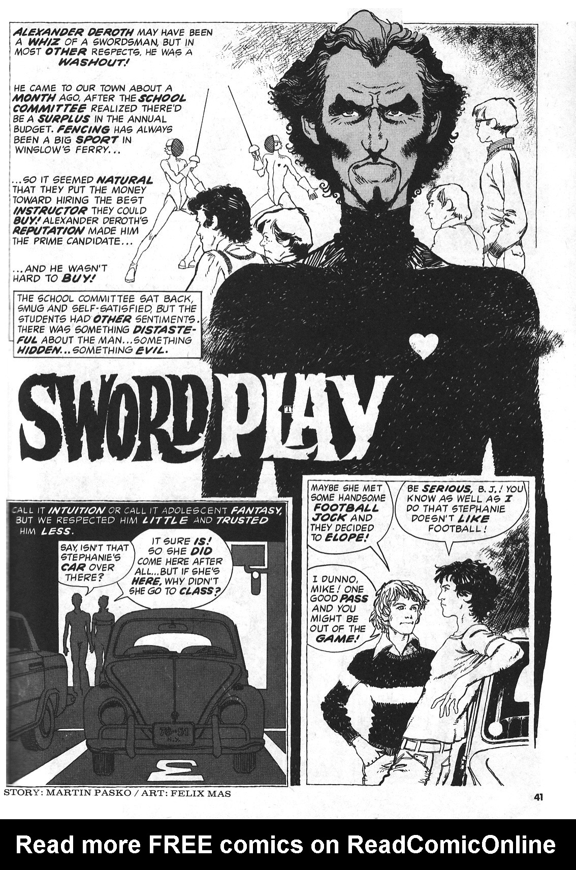 Read online Vampirella (1969) comic -  Issue #36 - 41