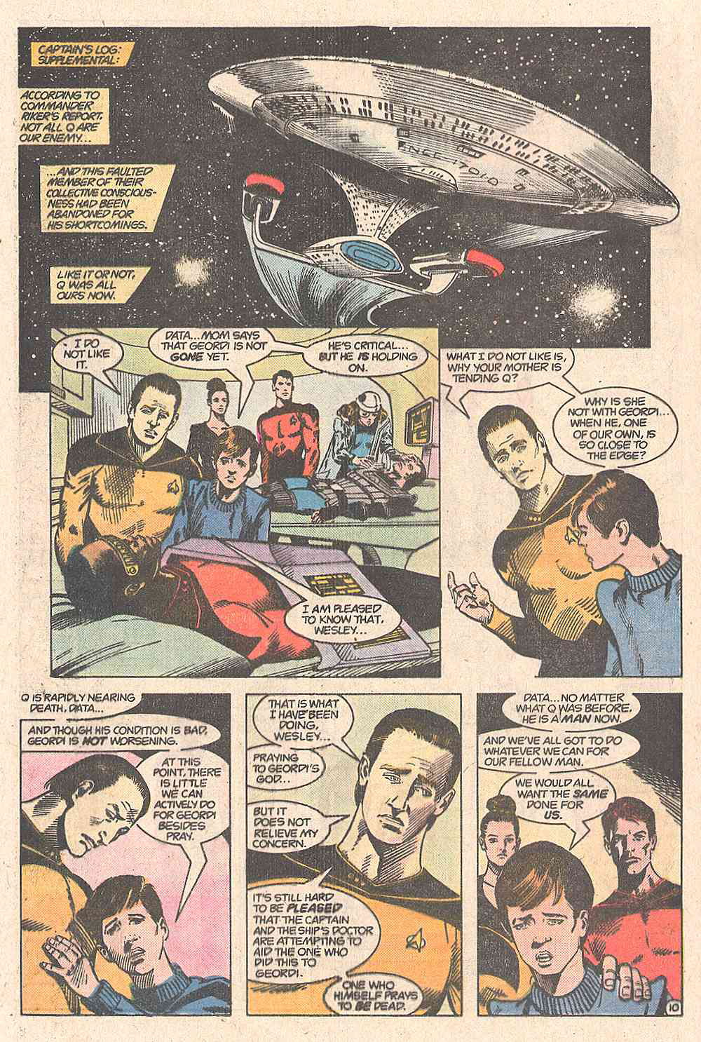 Read online Star Trek: The Next Generation (1988) comic -  Issue #5 - 11