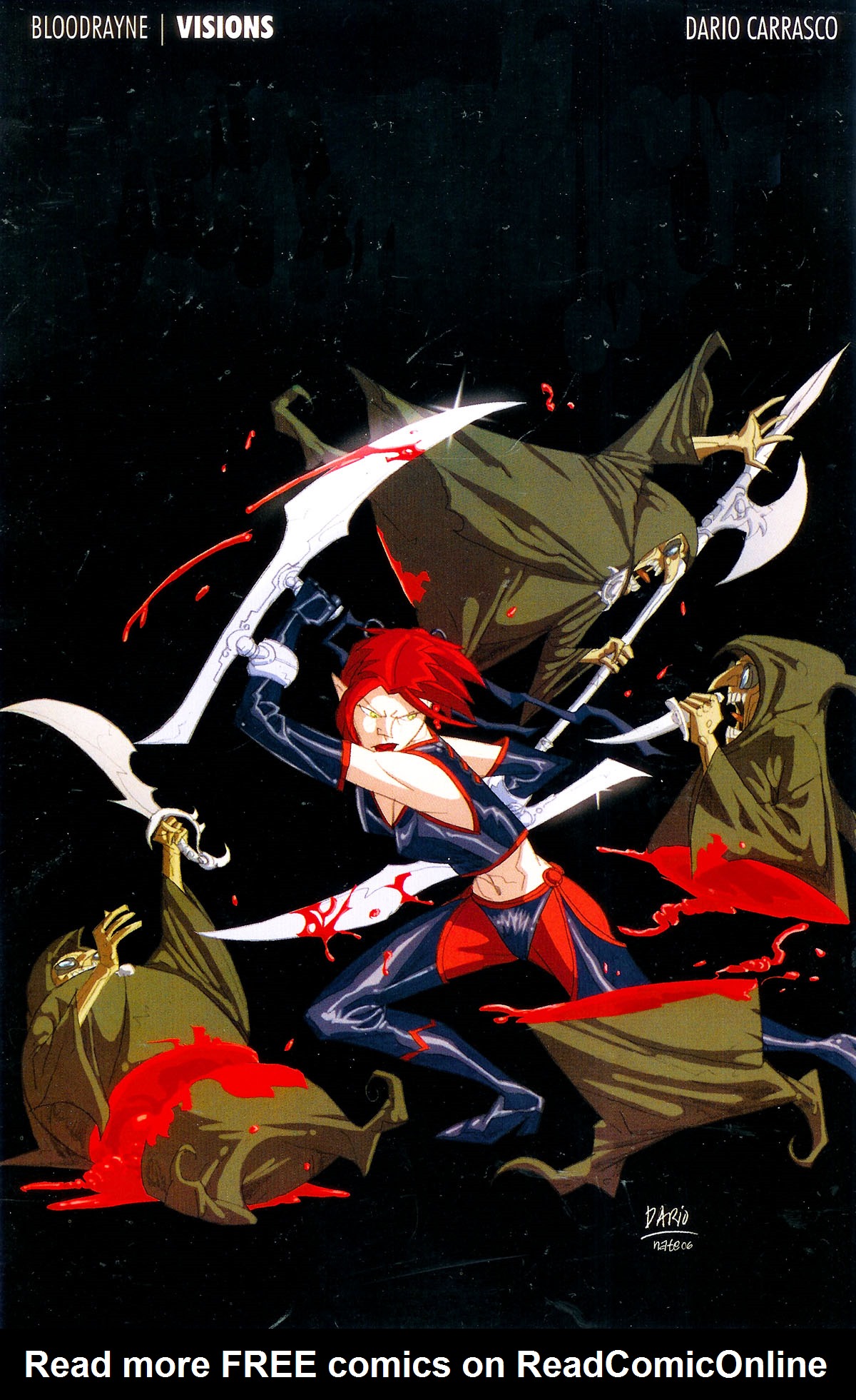 Read online BloodRayne: Plague of Dreams comic -  Issue #1 - 35