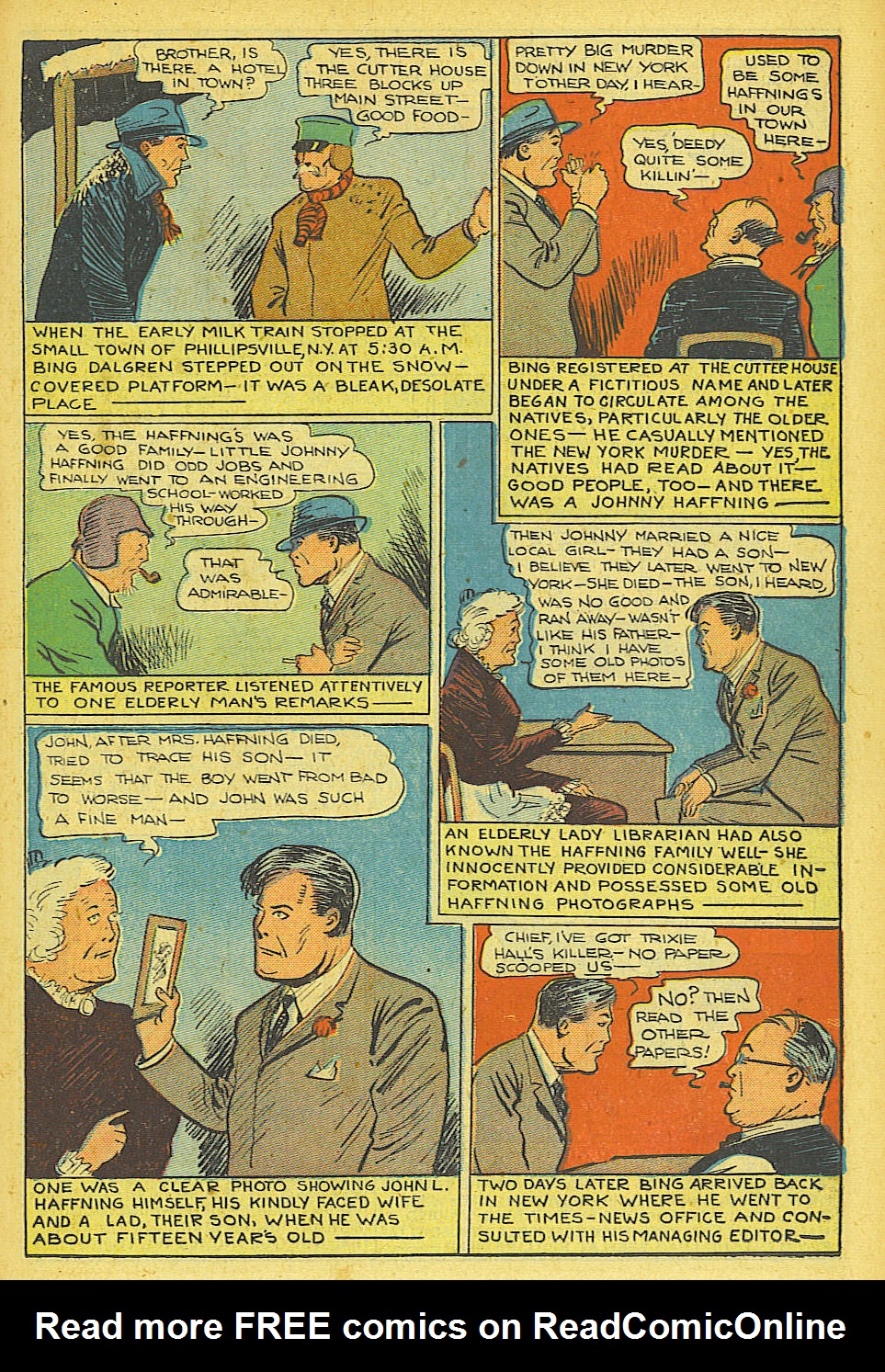 Read online Shadow Comics comic -  Issue #70 - 19