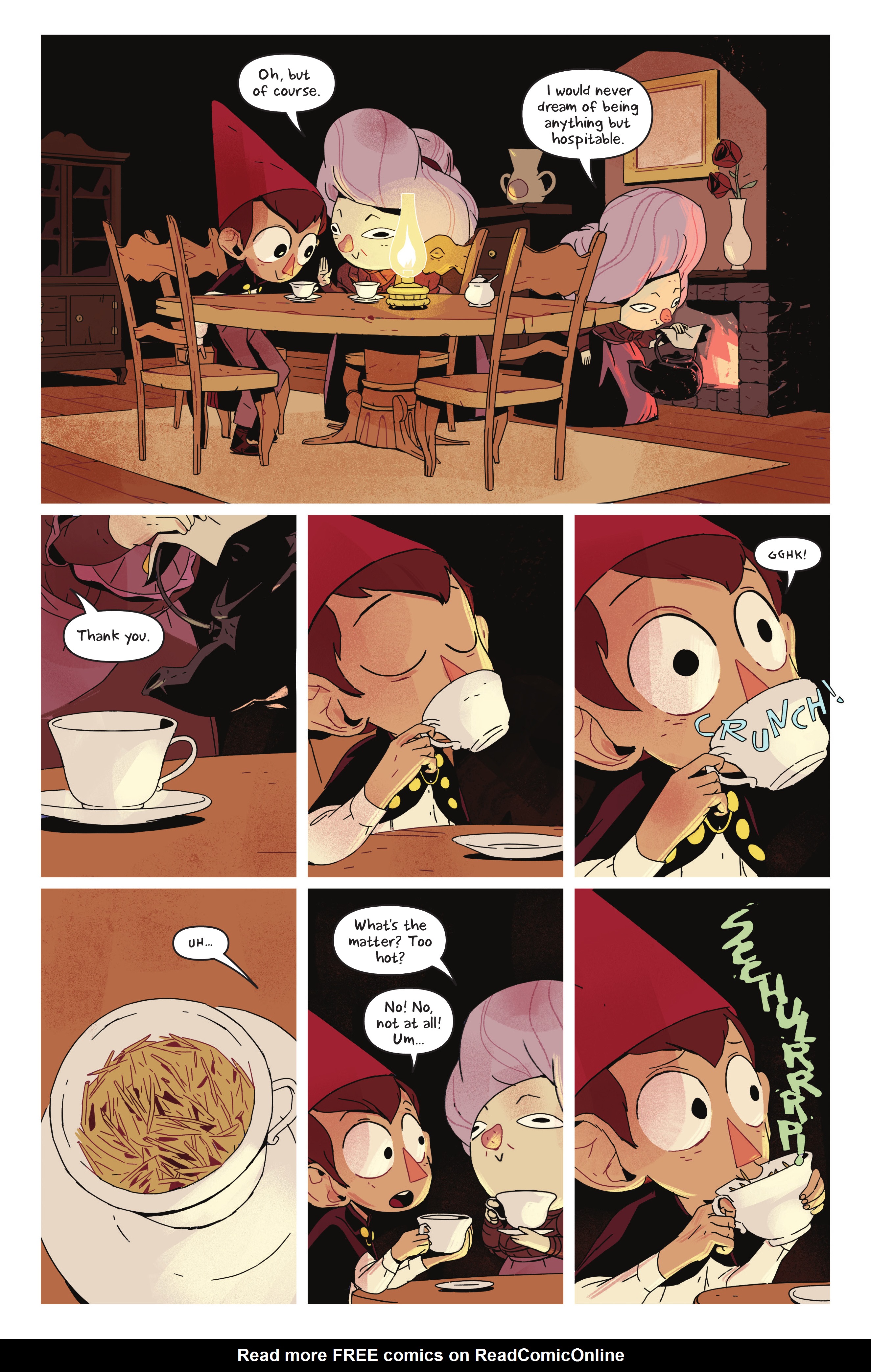 Read online Over the Garden Wall: Hollow Town comic -  Issue # TPB - 52