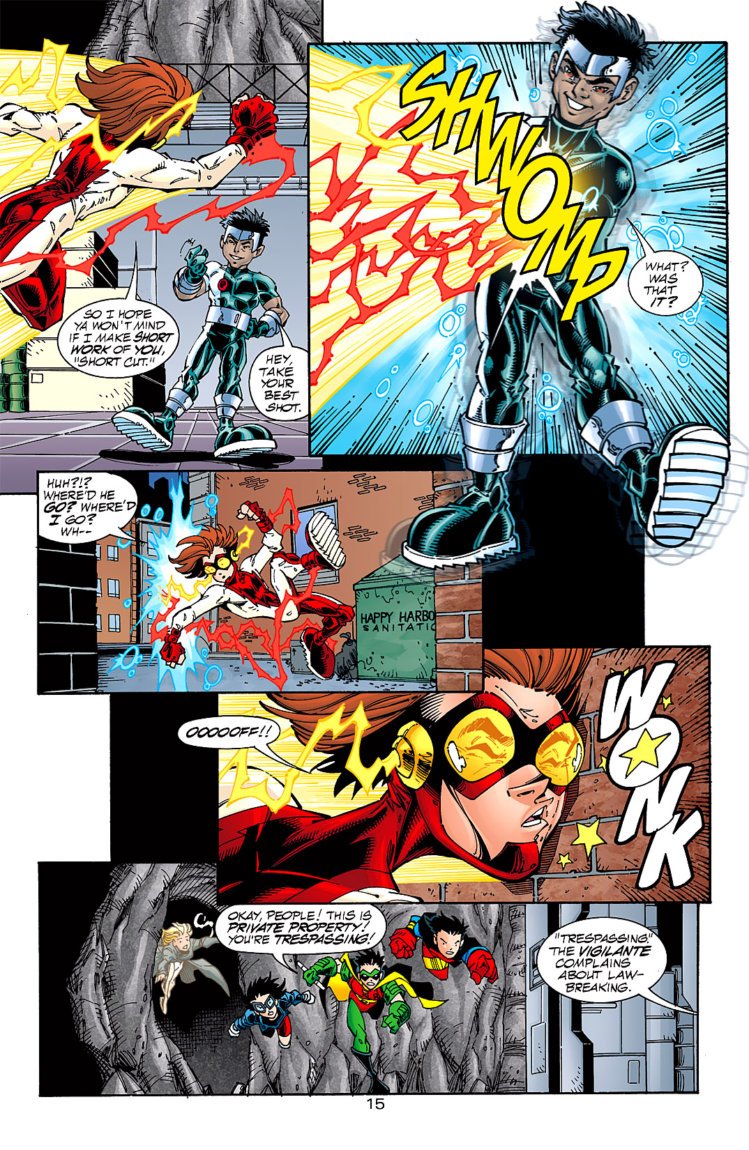 Read online Young Justice (1998) comic -  Issue #18 - 16