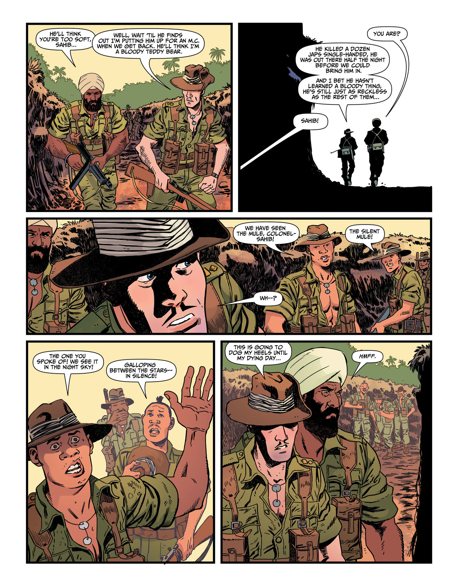 Read online Lion and the Eagle comic -  Issue #3 - 6