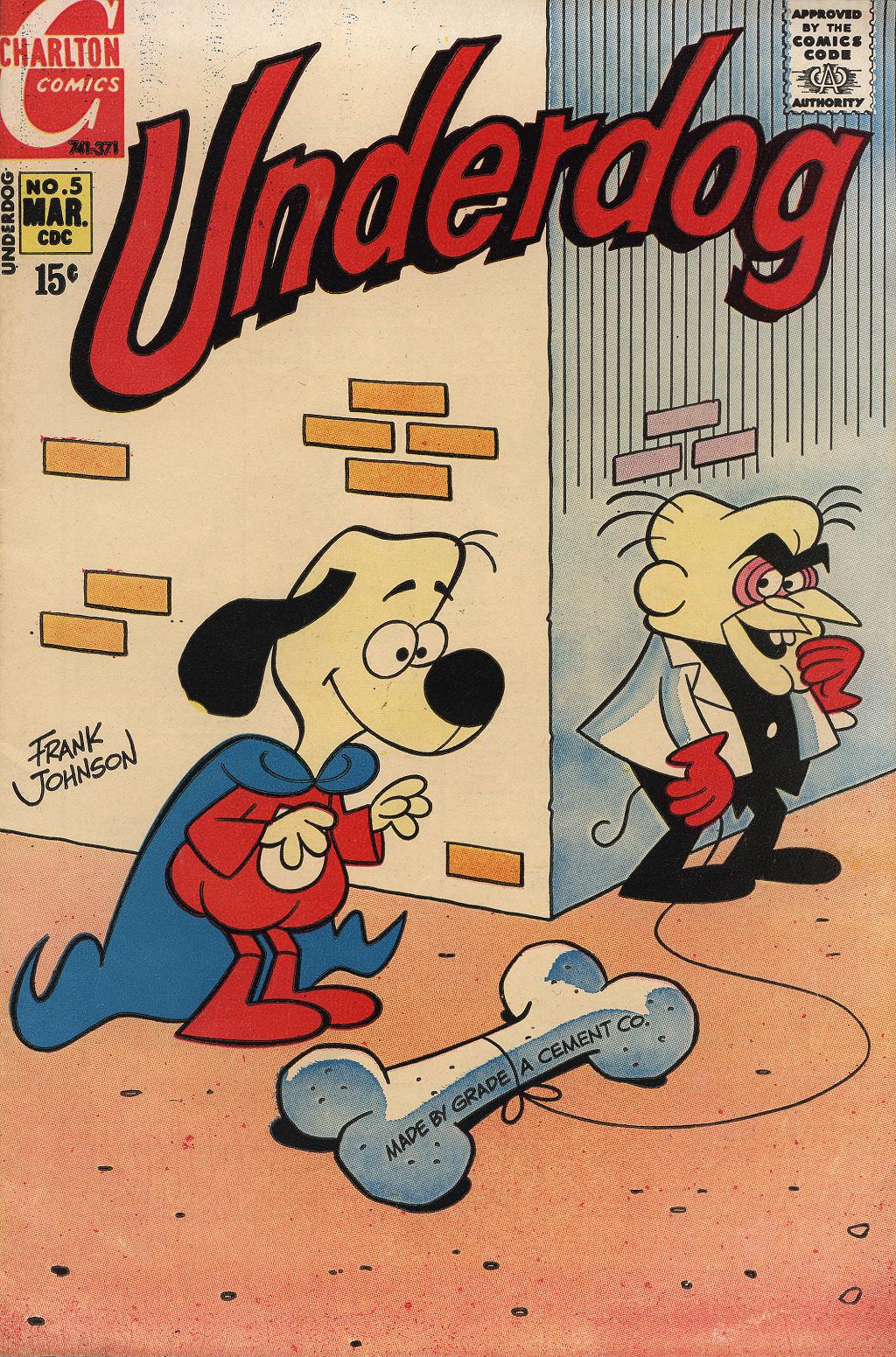 Read online Underdog (1970) comic -  Issue #5 - 1