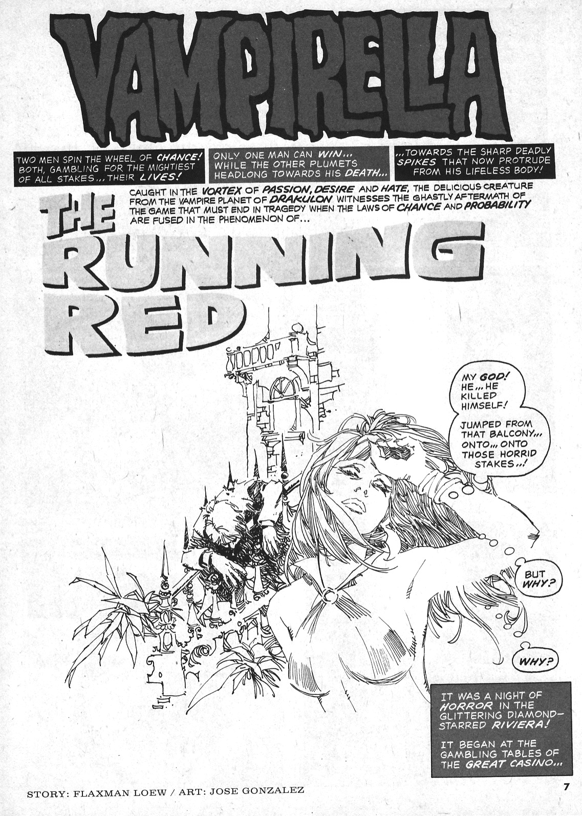 Read online Vampirella (1969) comic -  Issue #32 - 7