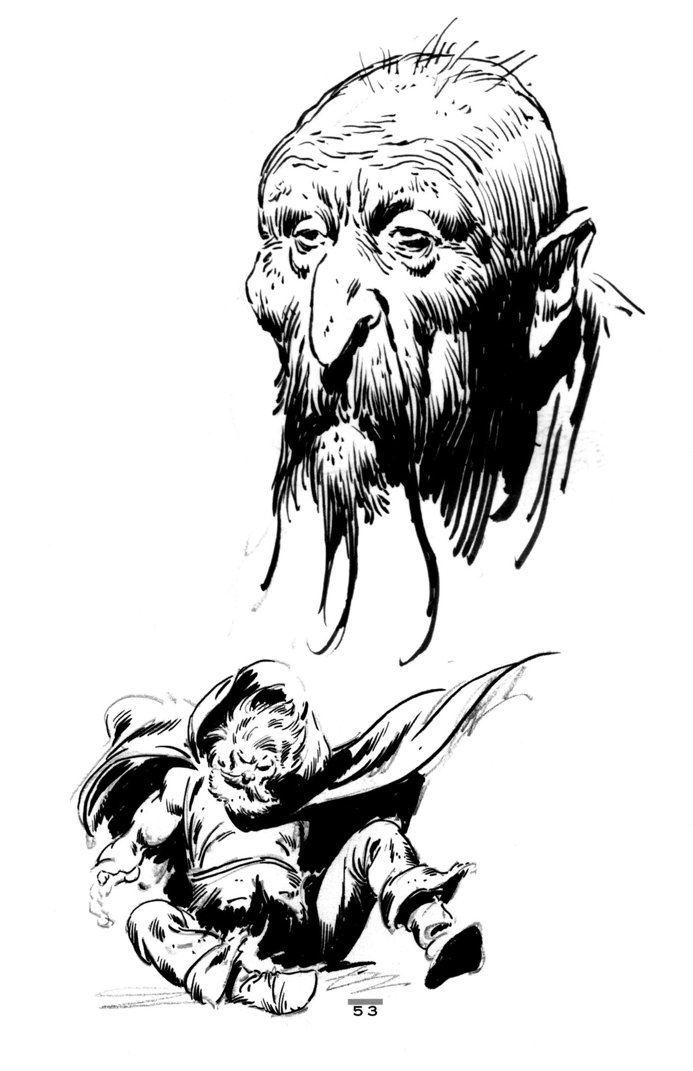 Read online John Buscema Sketchbook comic -  Issue # TPB - 55