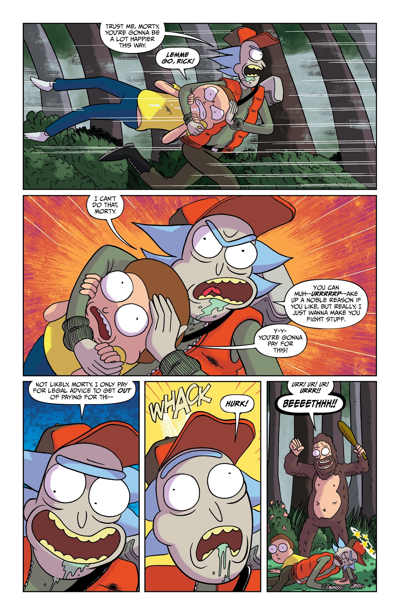 Read online Rick and Morty: Pocket Like You Stole It comic -  Issue #4 - 5
