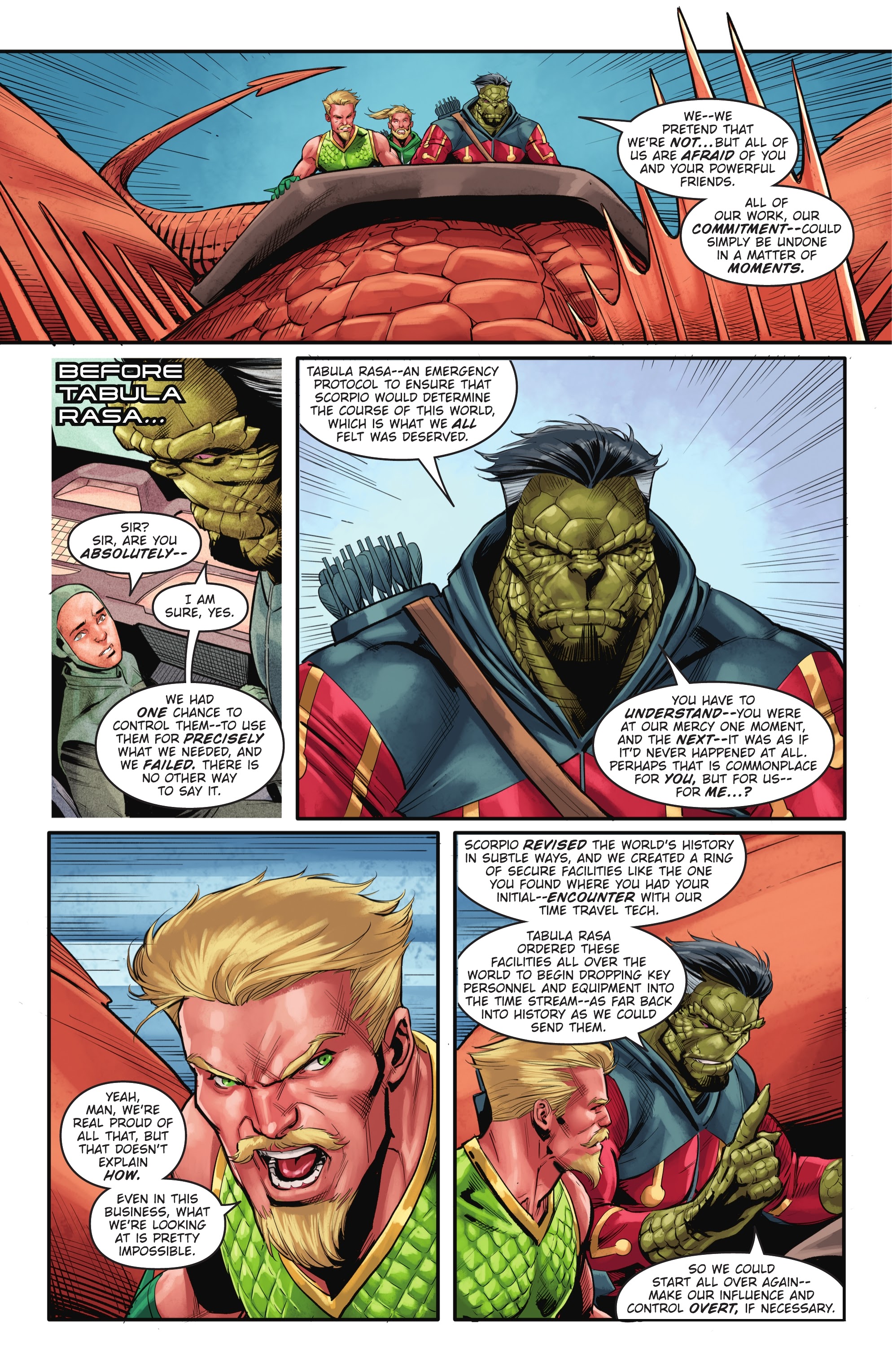 Read online Aquaman/Green Arrow - Deep Target comic -  Issue #5 - 8