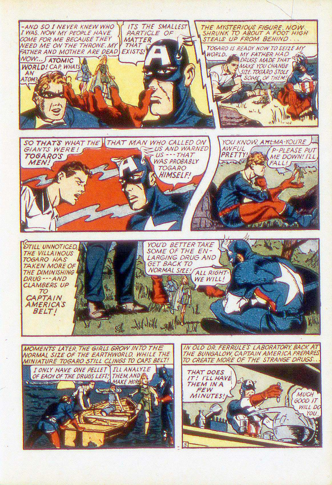 Captain America Comics 25 Page 10