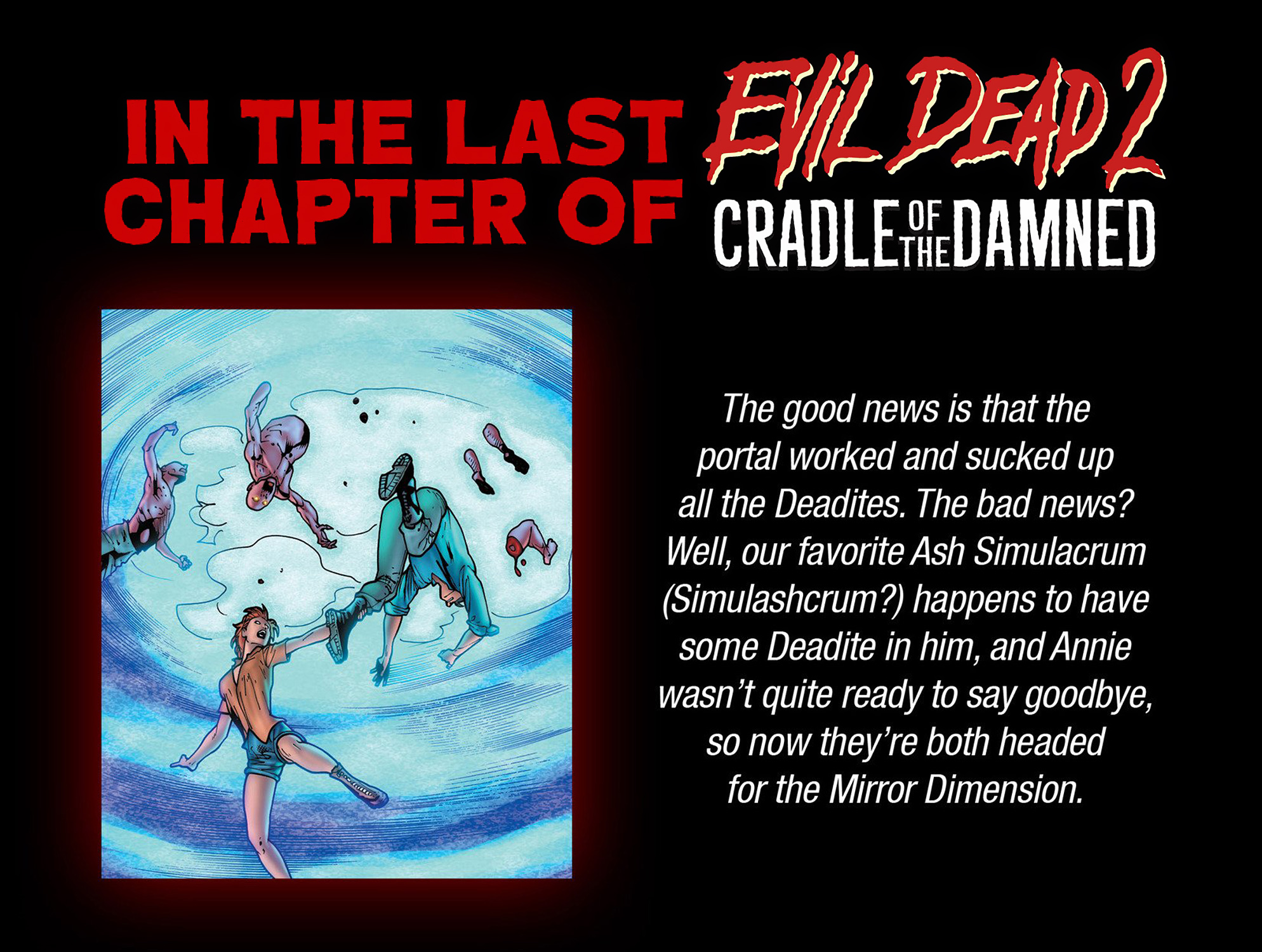 Read online Evil Dead 2: Cradle of the Damned comic -  Issue #3 - 3
