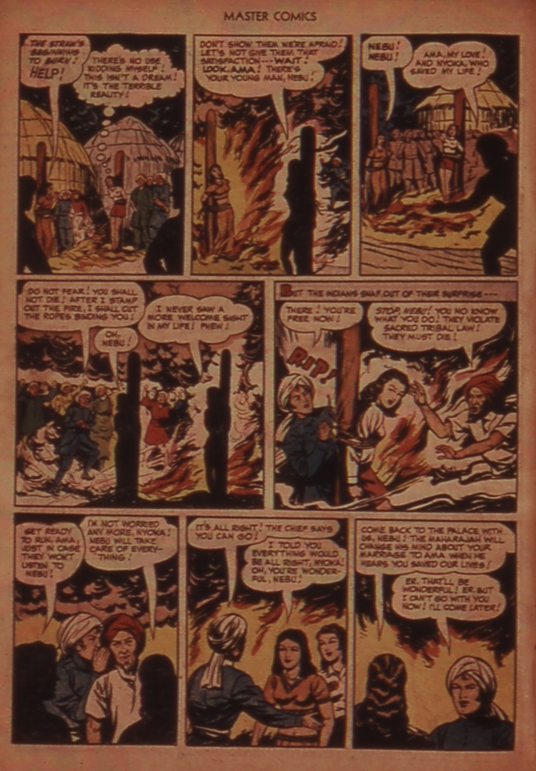 Read online Master Comics comic -  Issue #112 - 20