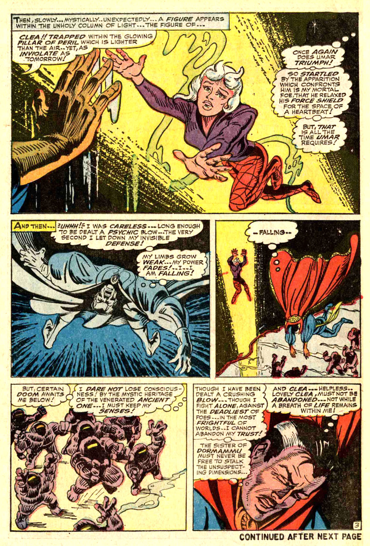 Read online Marvel Masterworks: Doctor Strange comic -  Issue # TPB 2 - 117