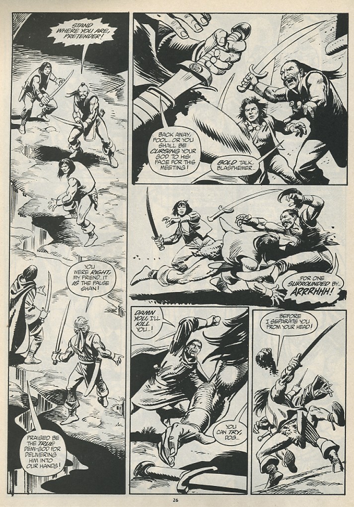 Read online The Savage Sword Of Conan comic -  Issue #181 - 28