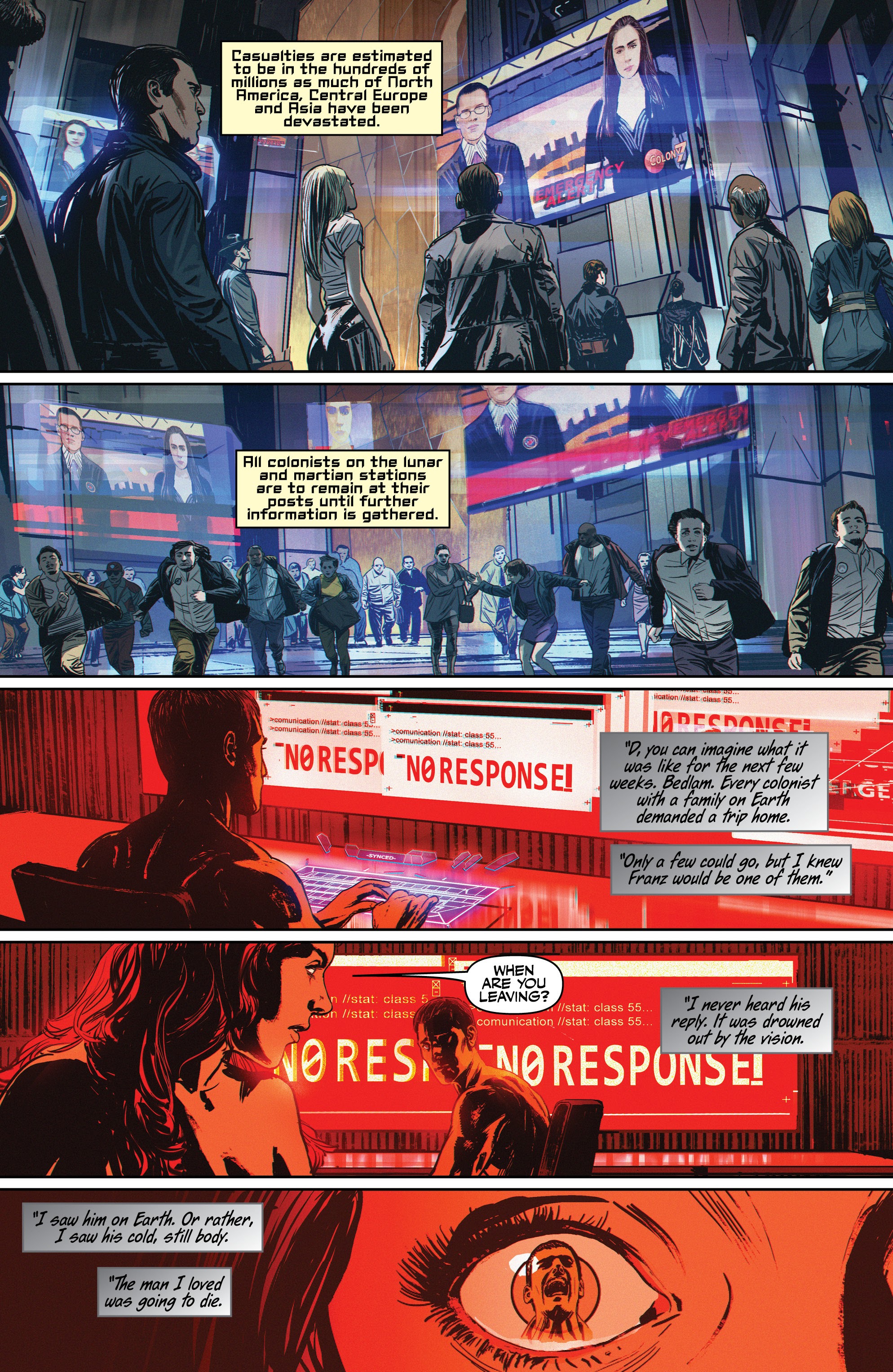 Read online Vampire Hunter D: Message from Mars comic -  Issue #1 - 12