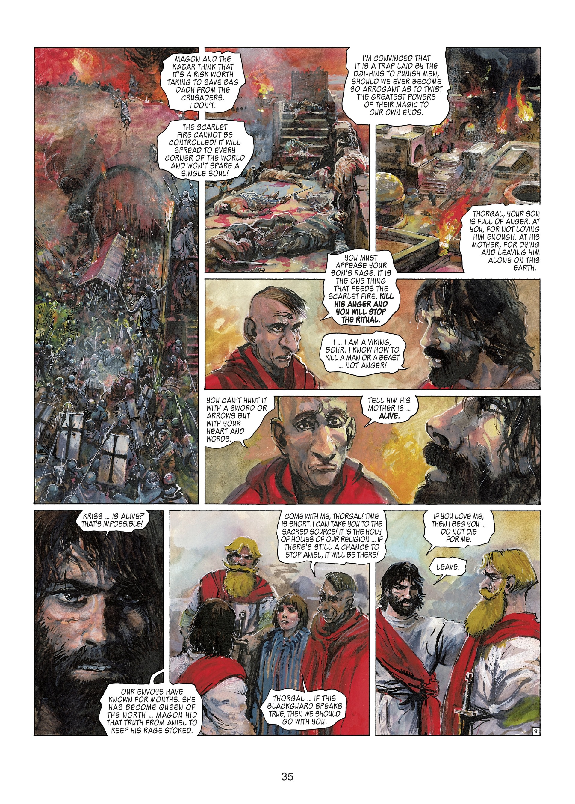 Read online Thorgal comic -  Issue #27 - 37