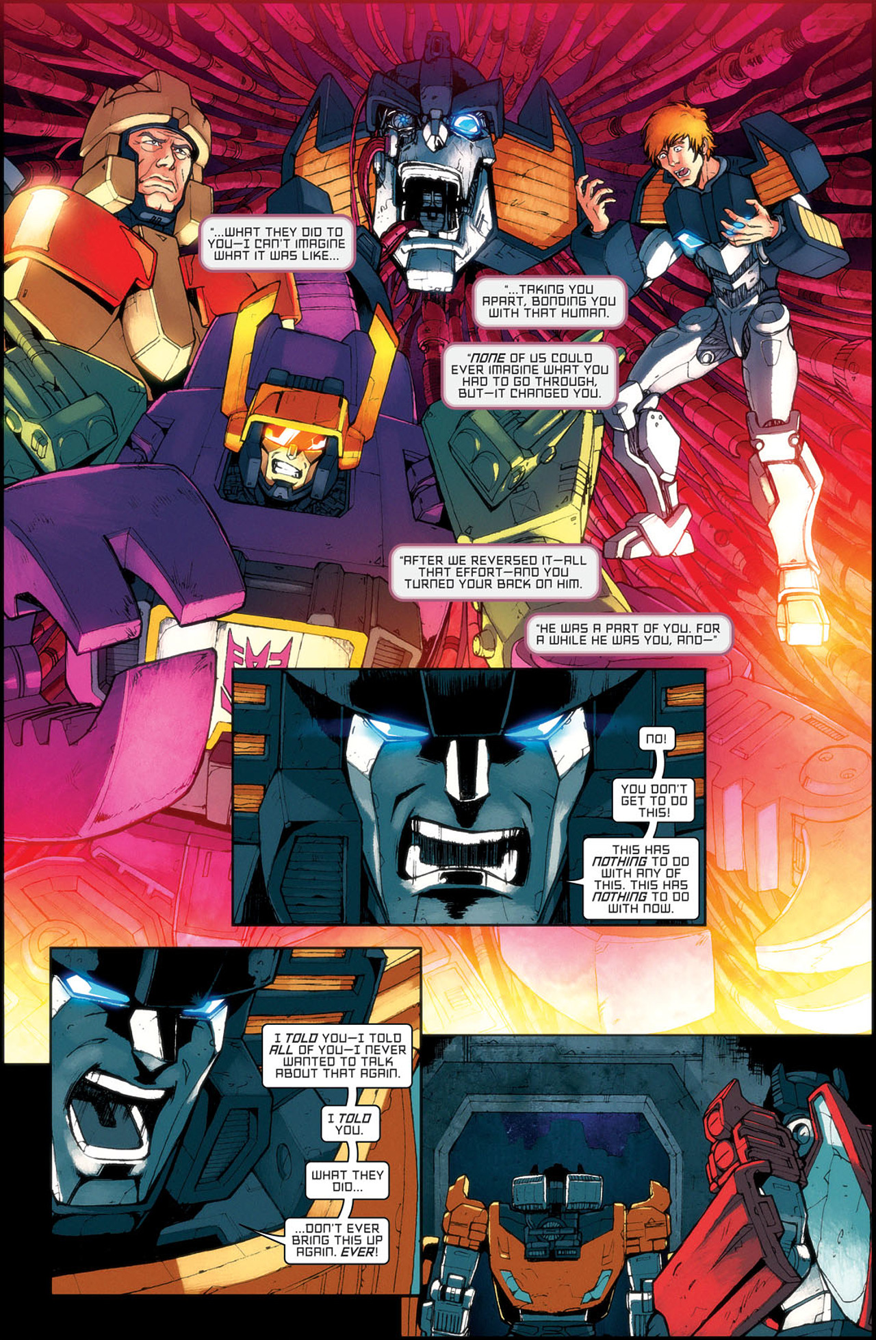 Read online The Transformers: All Hail Megatron comic -  Issue #7 - 17