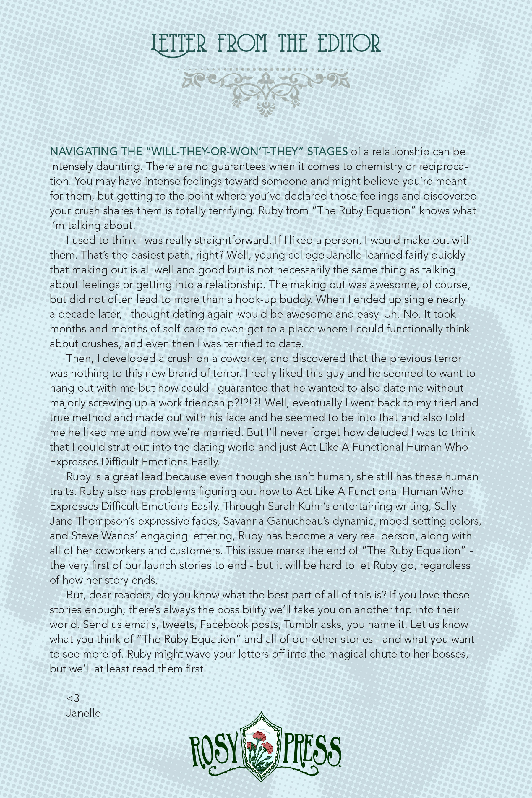 Read online Fresh Romance comic -  Issue #5 - 2