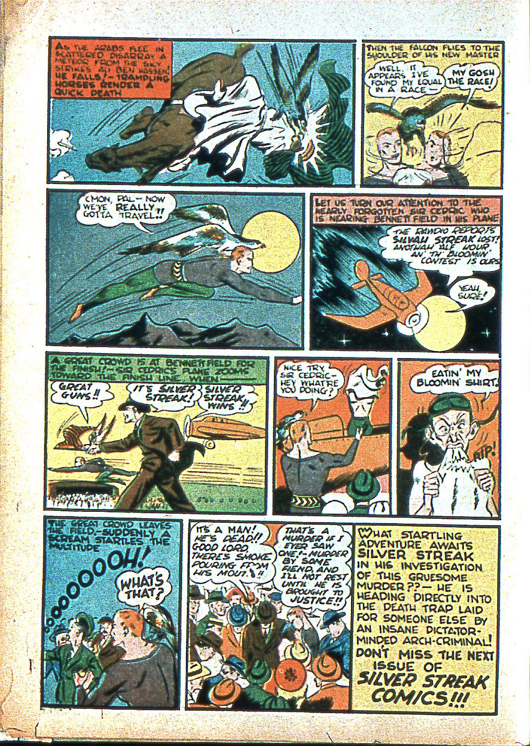 Read online Silver Streak Comics comic -  Issue #6 - 10