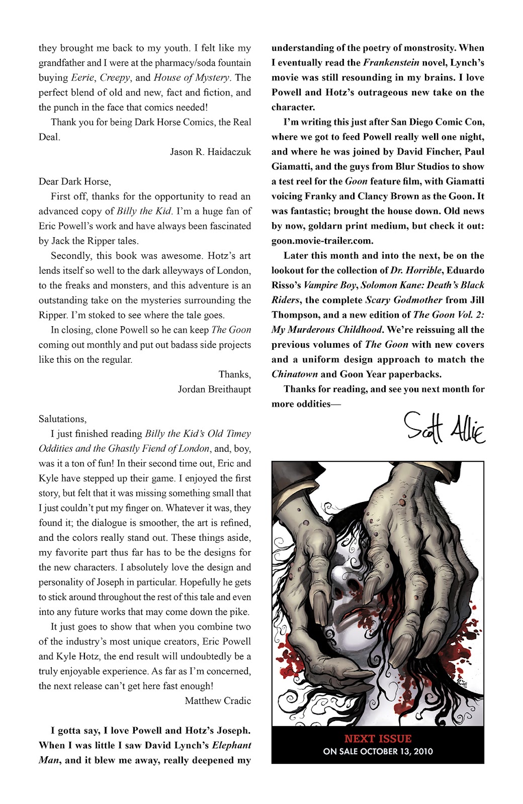 Billy the Kid's Old Timey Oddities and the Ghastly Fiend of London issue 1 - Page 27