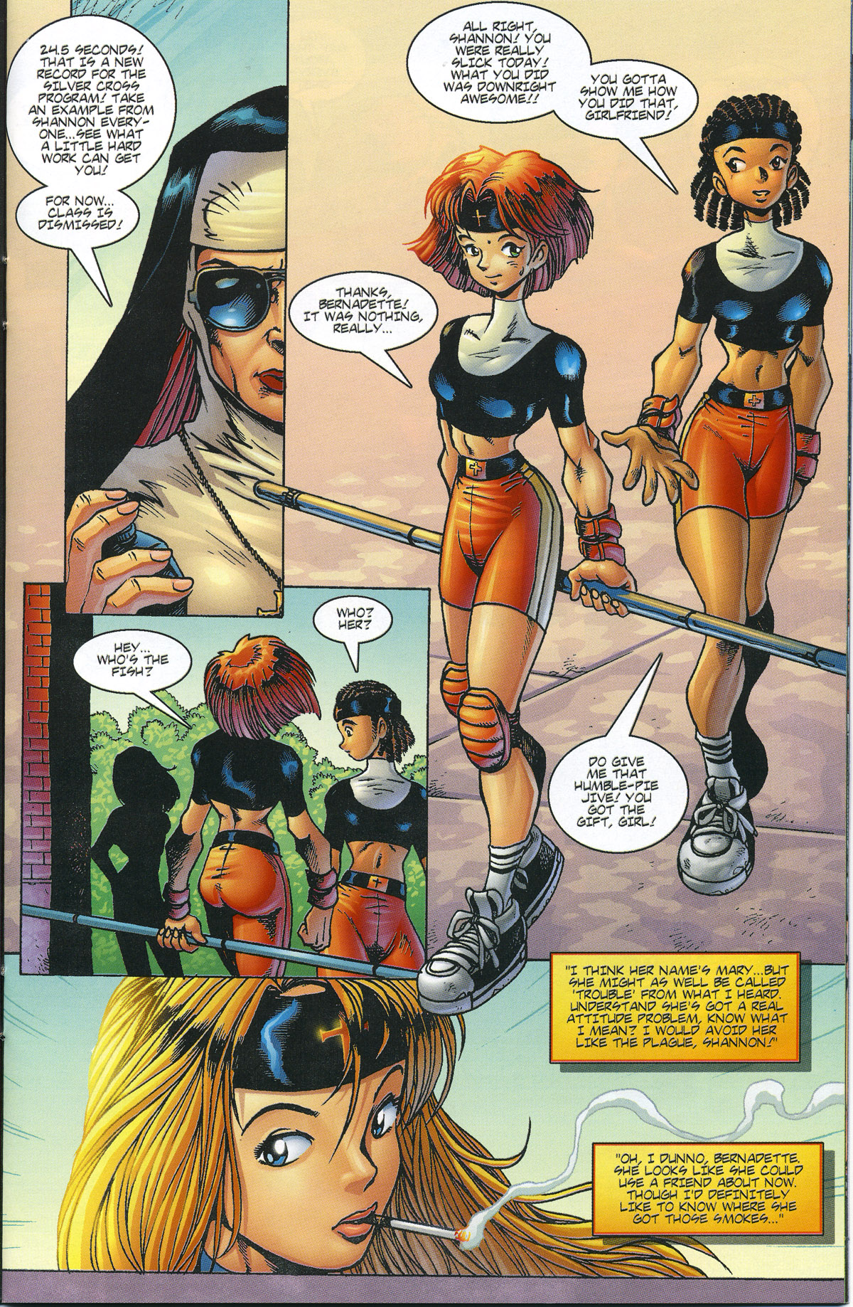 Read online Warrior Nun Areala: Resurrection comic -  Issue #1 - 12