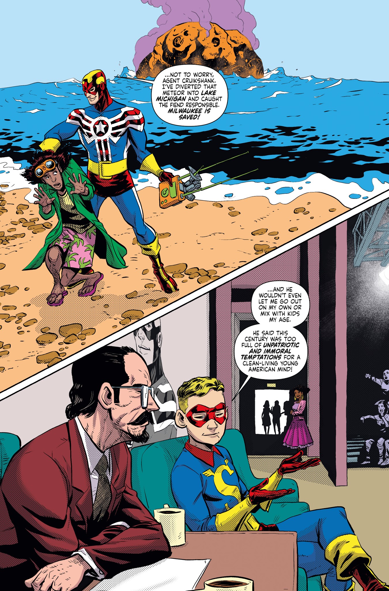 Read online Fighting American: The Ties That Bind comic -  Issue #3 - 17