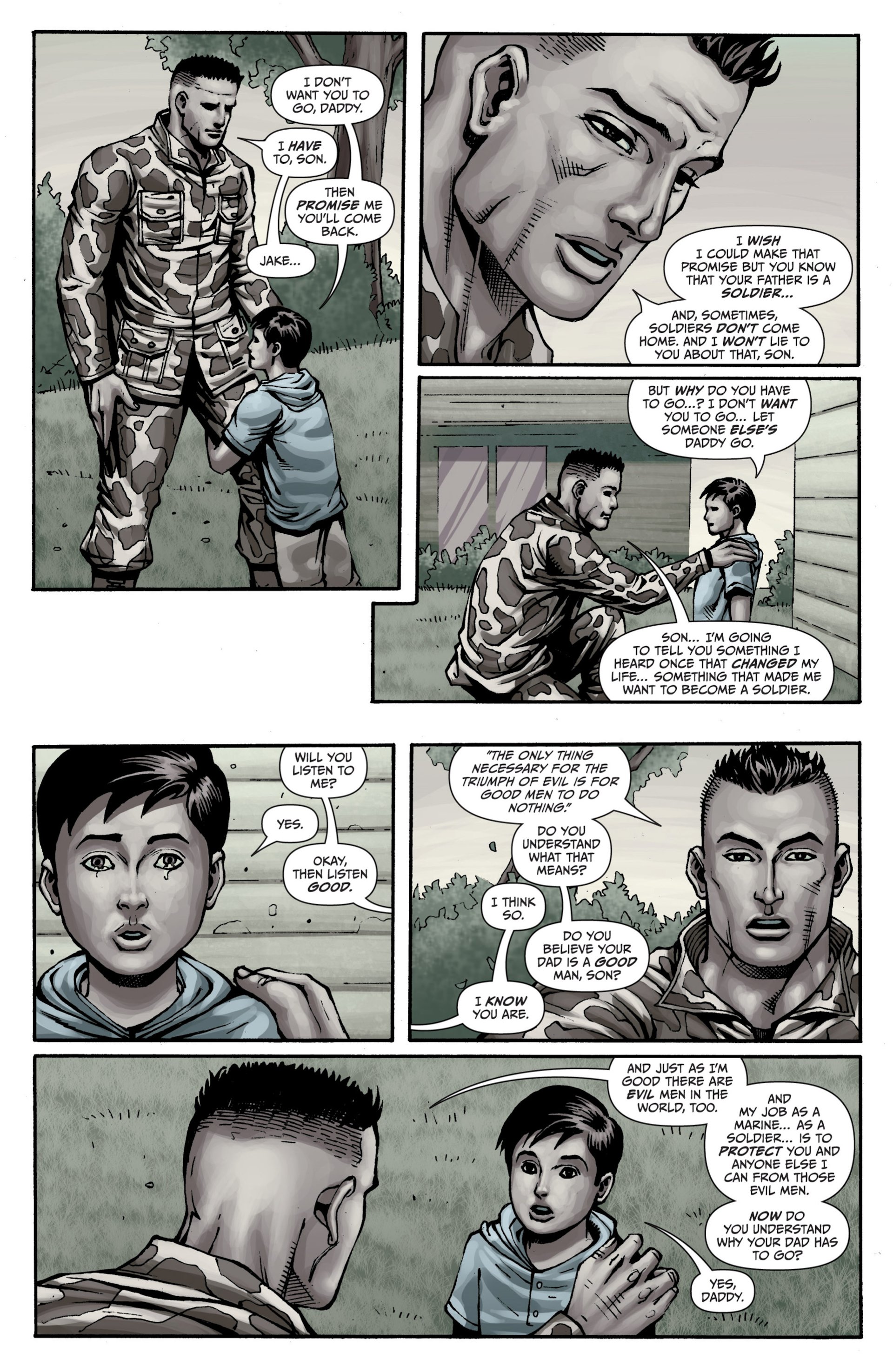 Read online Grimm Fairy Tales presents Wounded Warriors Special comic -  Issue # Full - 37