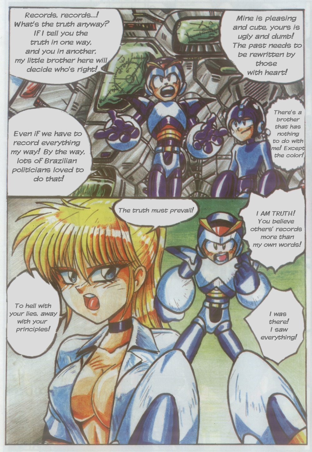 Read online Novas Aventuras de Megaman comic -  Issue #3 - 6