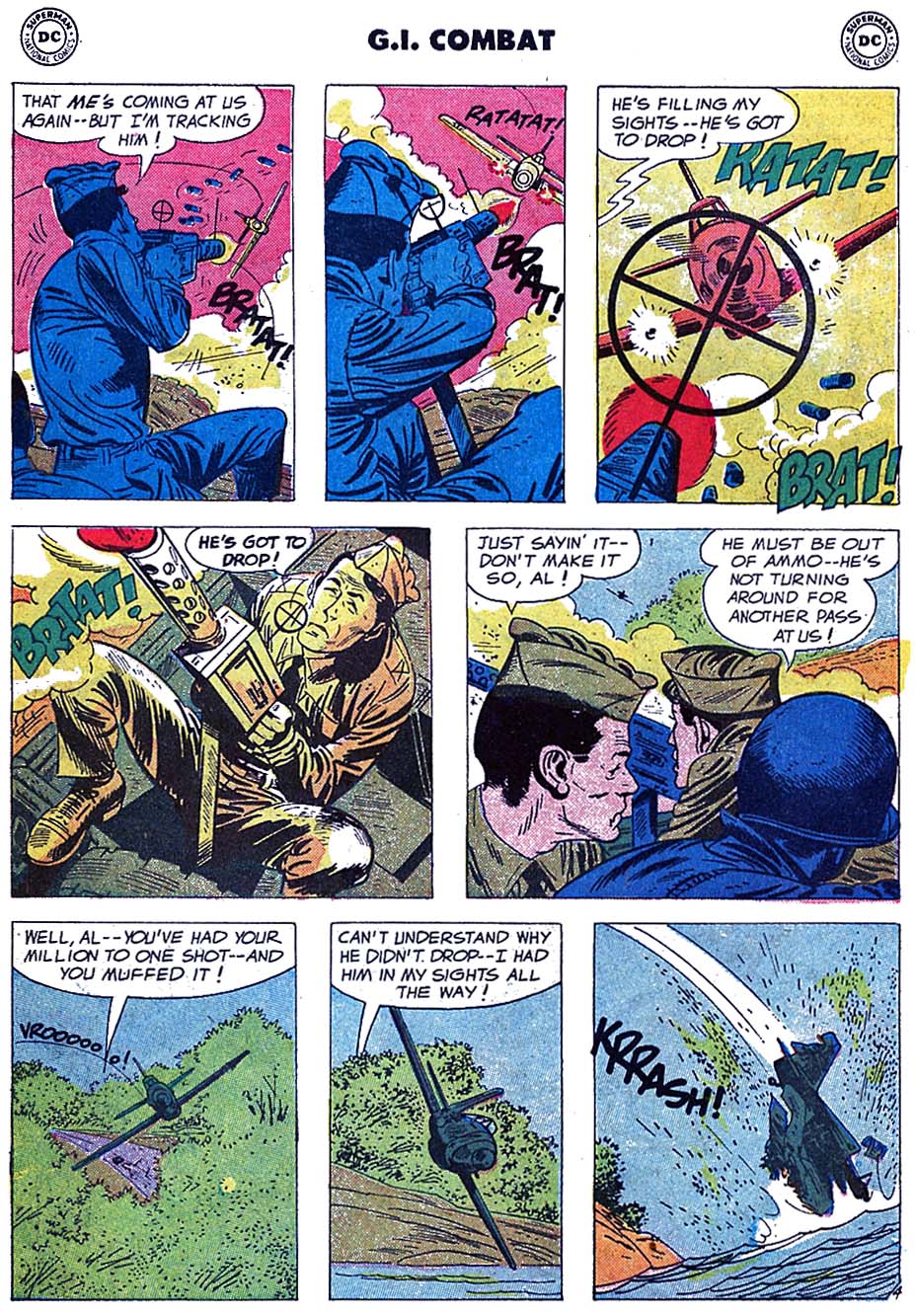 Read online G.I. Combat (1952) comic -  Issue #55 - 6