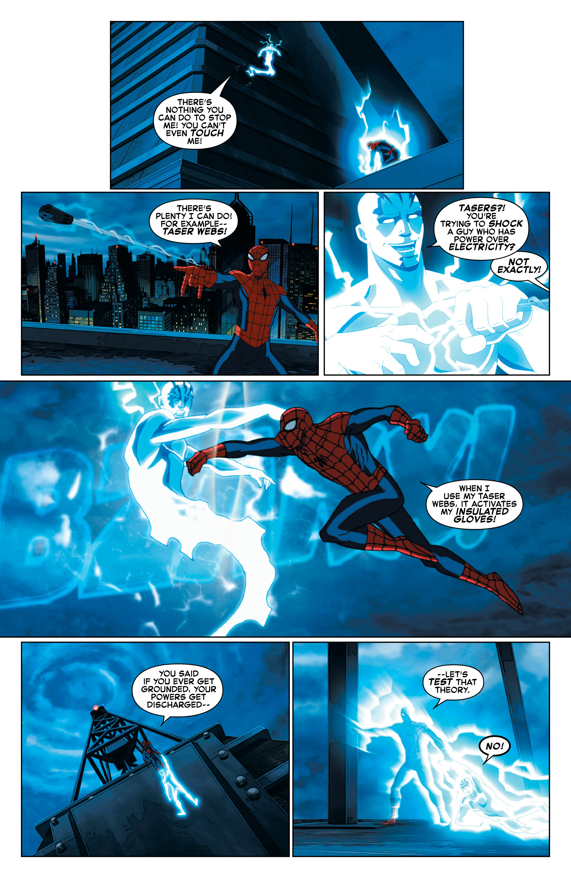 Read online Marvel Universe Ultimate Spider-Man Spider-Verse comic -  Issue #4 - 19