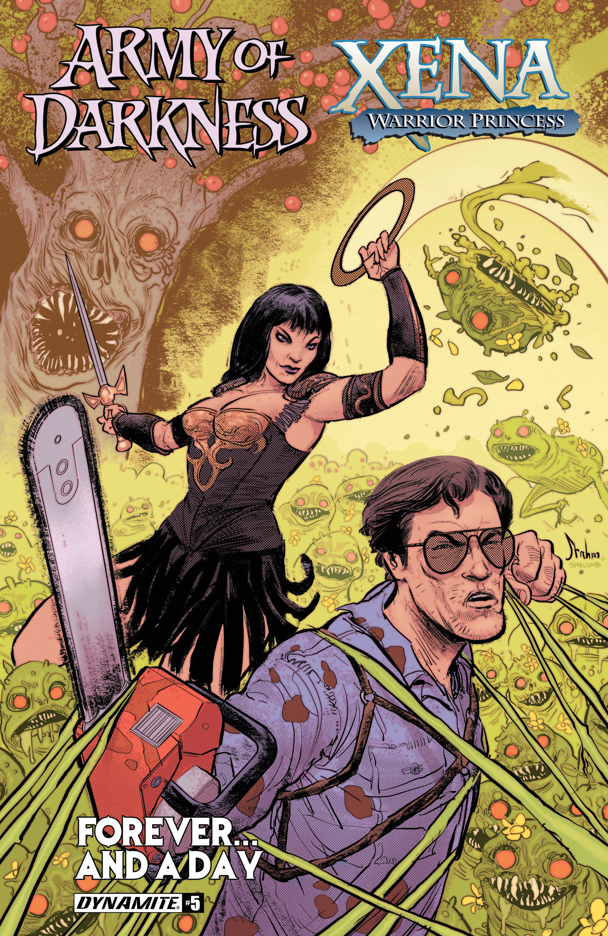 Read online Army Of Darkness/Xena: Forever…And A Day comic -  Issue #5 - 1