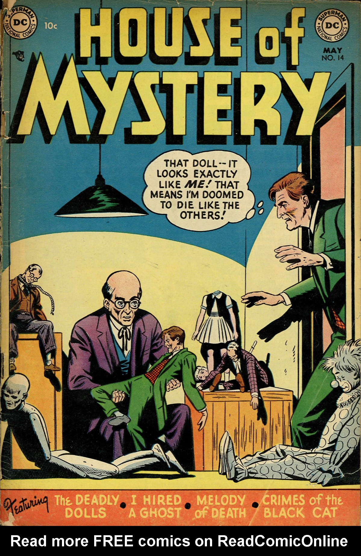 Read online House of Mystery (1951) comic -  Issue #14 - 1