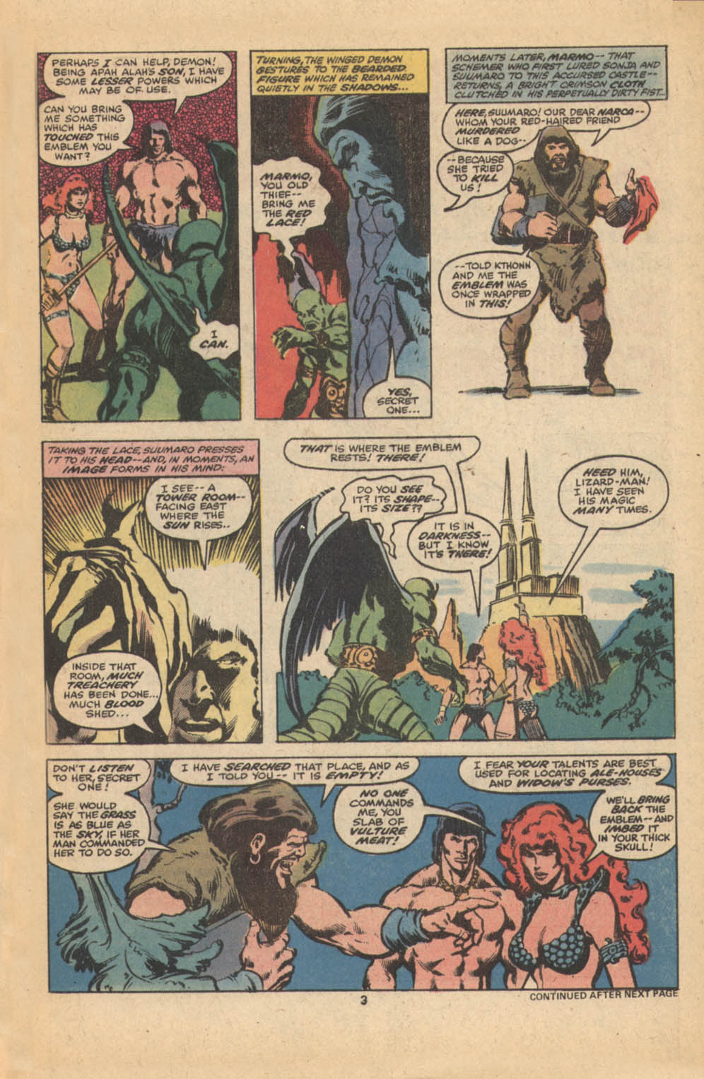 Red Sonja (1977) Issue #12 #12 - English 4