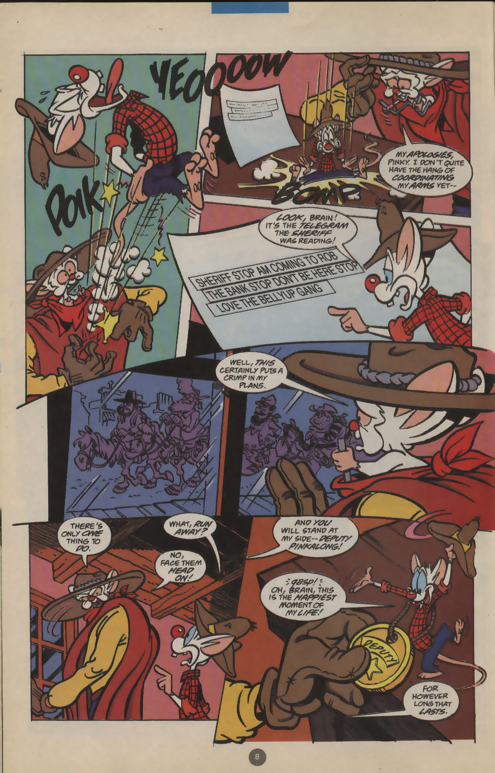 Read online Pinky and The Brain comic -  Issue #5 - 7