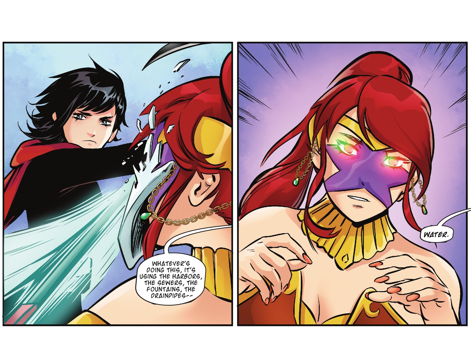 Read online RWBY/Justice League comic -  Issue #8 - 11