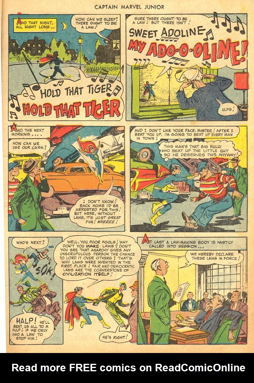 Read online Captain Marvel, Jr. comic -  Issue #79 - 10