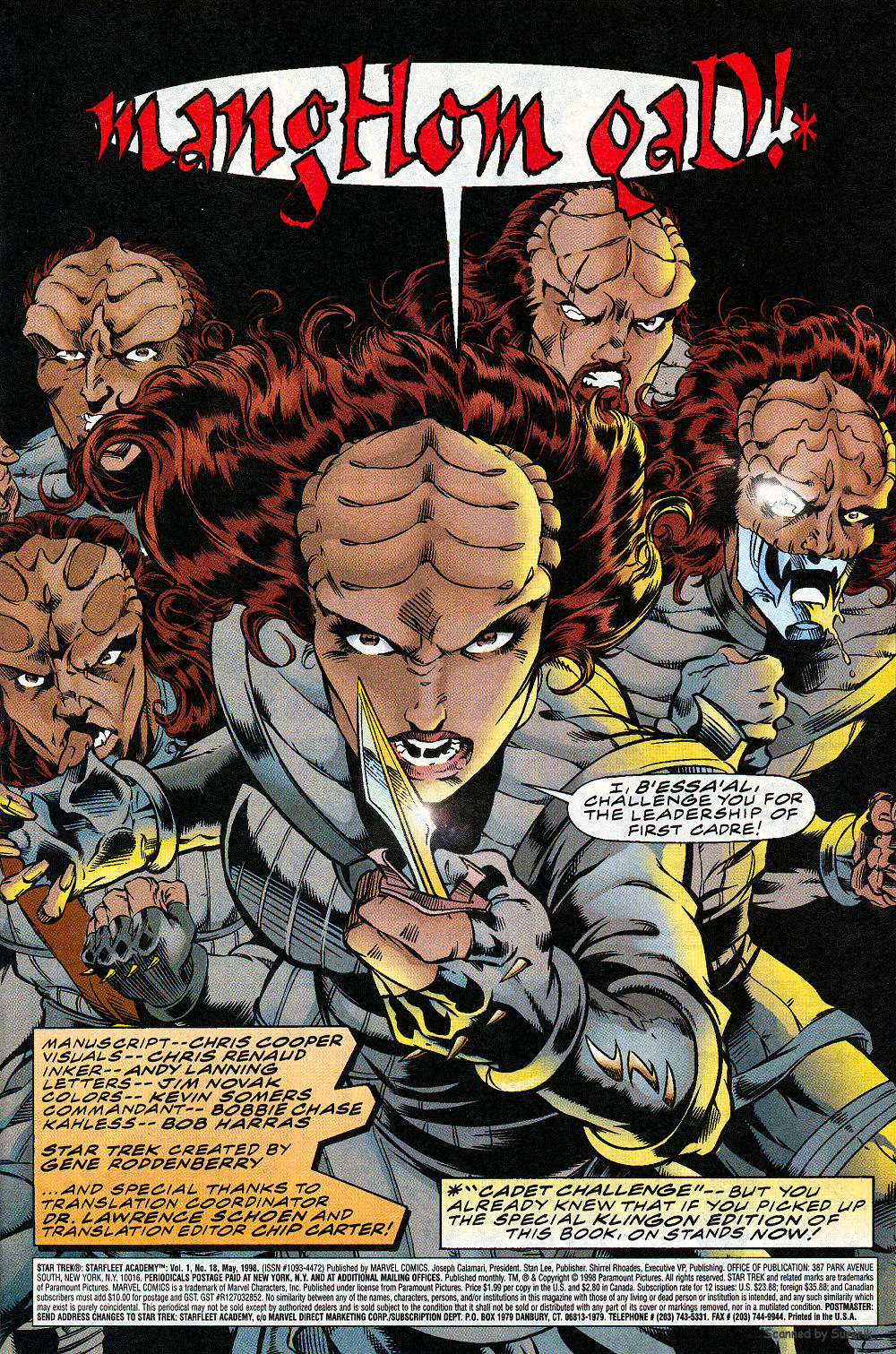 Read online Star Trek: Starfleet Academy (1996) comic -  Issue #18 - 4