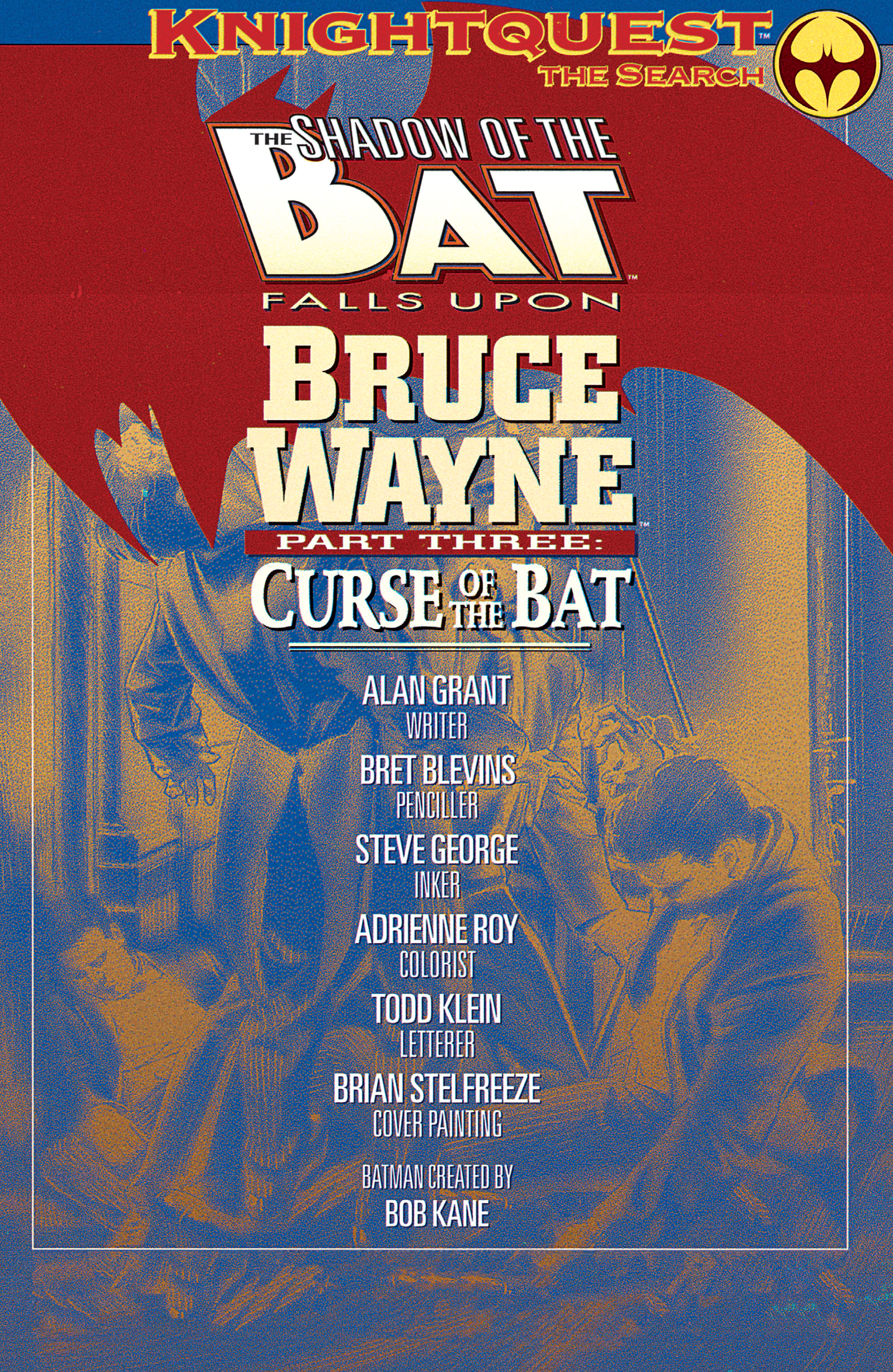 Read online Batman: Knightquest - The Search comic -  Issue # TPB (Part 2) - 3