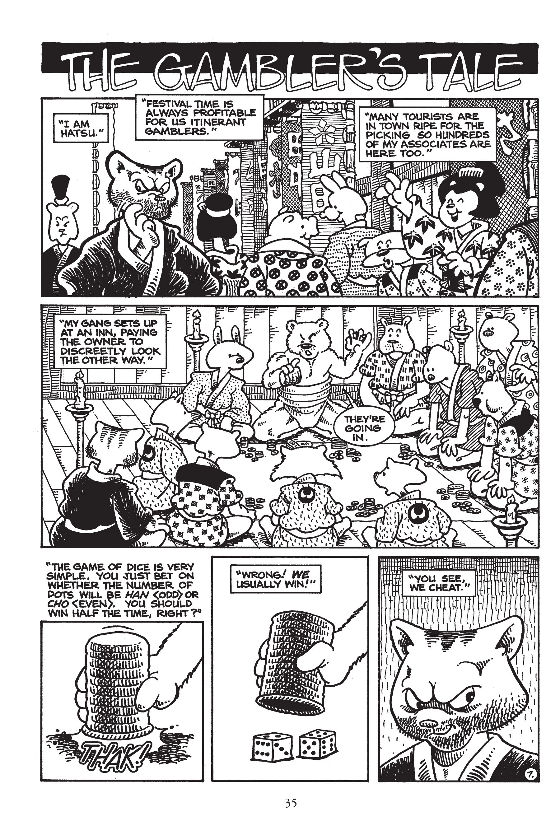 Read online Usagi Yojimbo (1987) comic -  Issue # _TPB 5 - 35