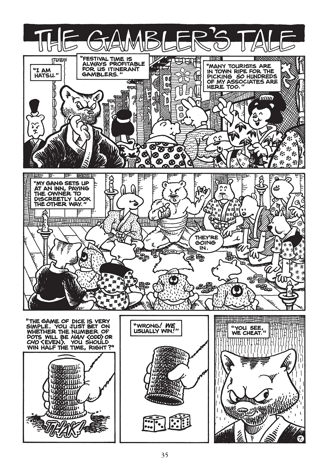 Usagi Yojimbo (1987) issue TPB 5 - Page 35
