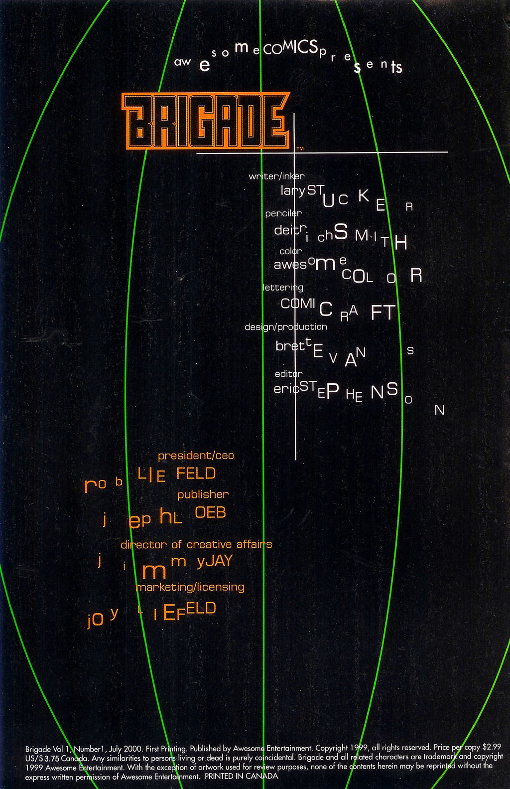 Read online Brigade (2000) comic -  Issue # Full - 2