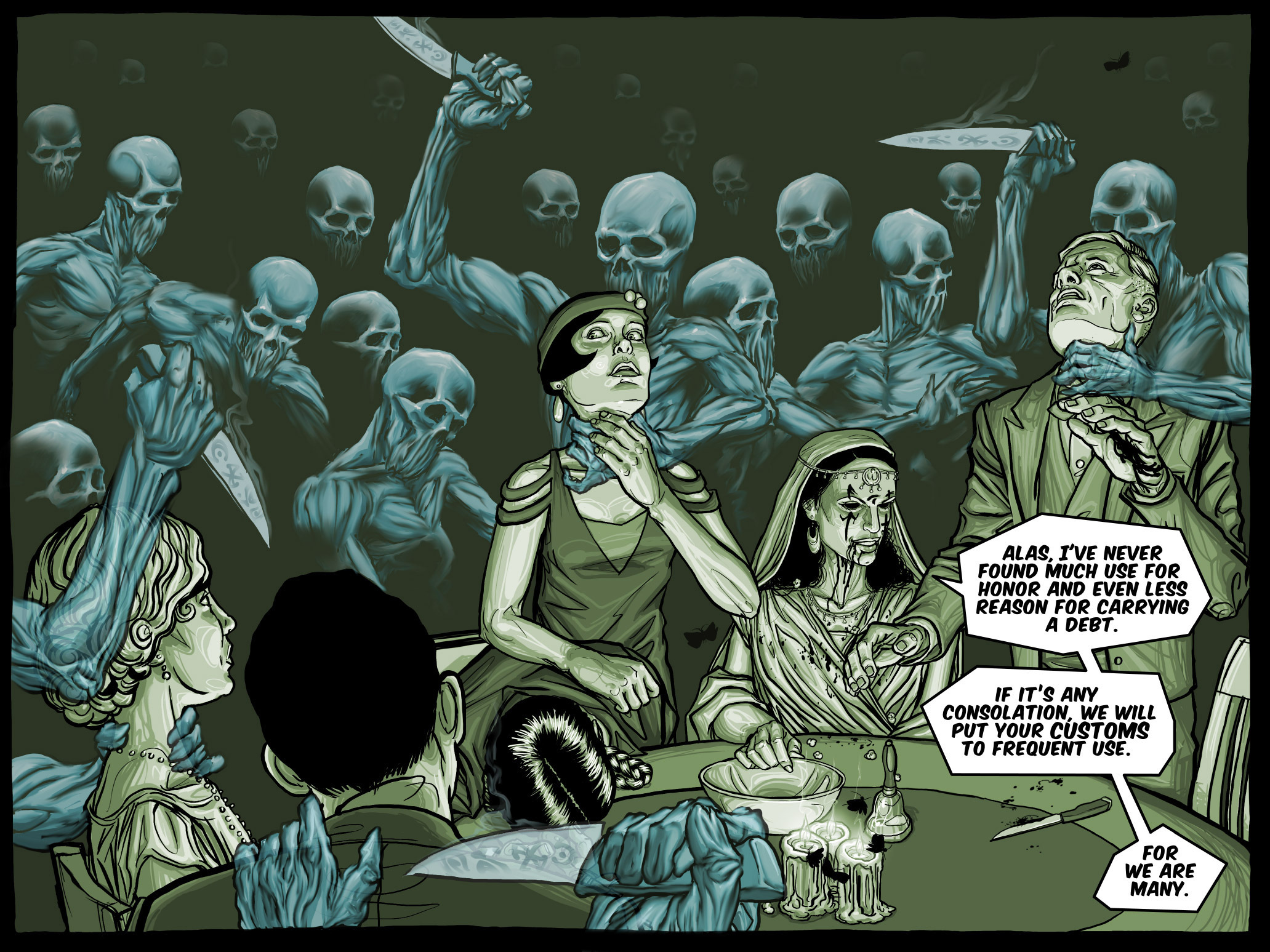 Read online False Positive comic -  Issue #4 - 19