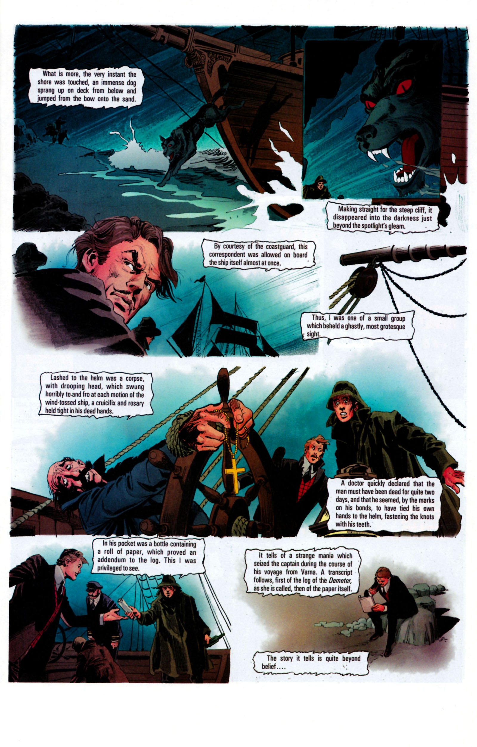 Read online Dracula comic -  Issue #2 - 7