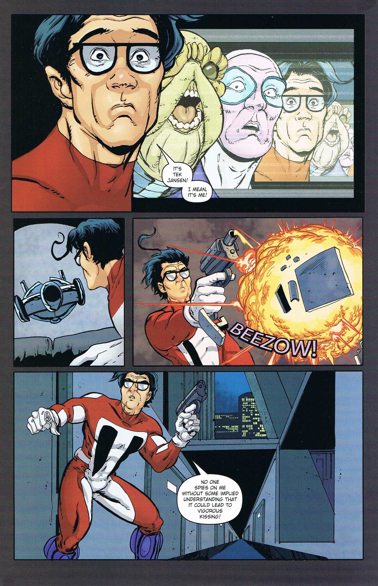 Read online Stephen Colbert's Tek Jansen comic -  Issue #5 - 5