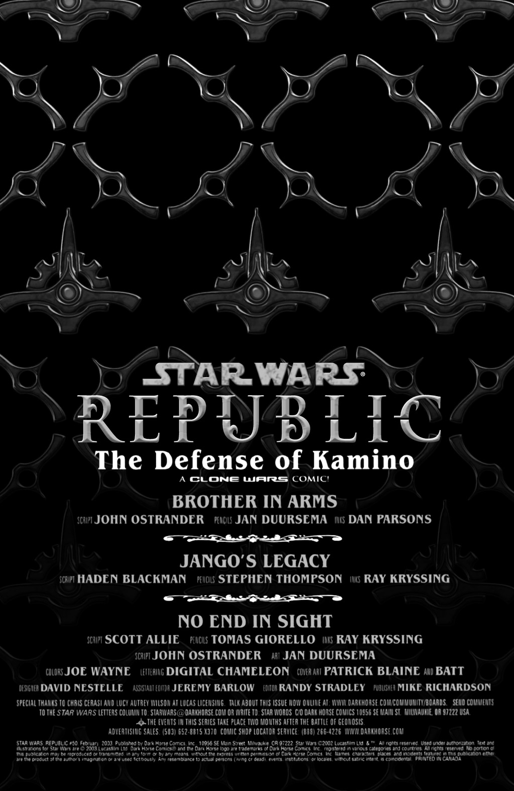 Read online Star Wars: Republic comic -  Issue #50 - 2